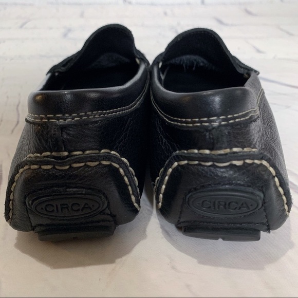 CIRCA JOAN & DAVID Black Leather Loafer - Picture 6 of 8